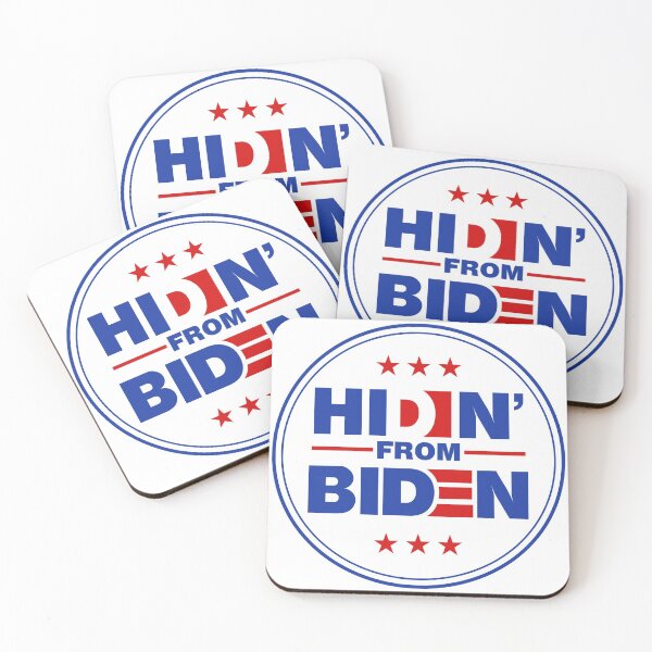 Item preview, Hidin From Biden 2020 logo designed and sold by DzineMon.