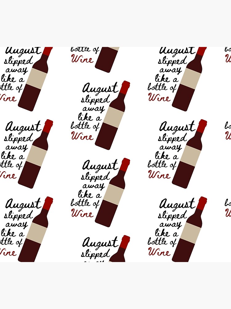 "August Slipped Away Like a Bottle of Wine Taylor Swift " Socks by quotealicious Redbubble
