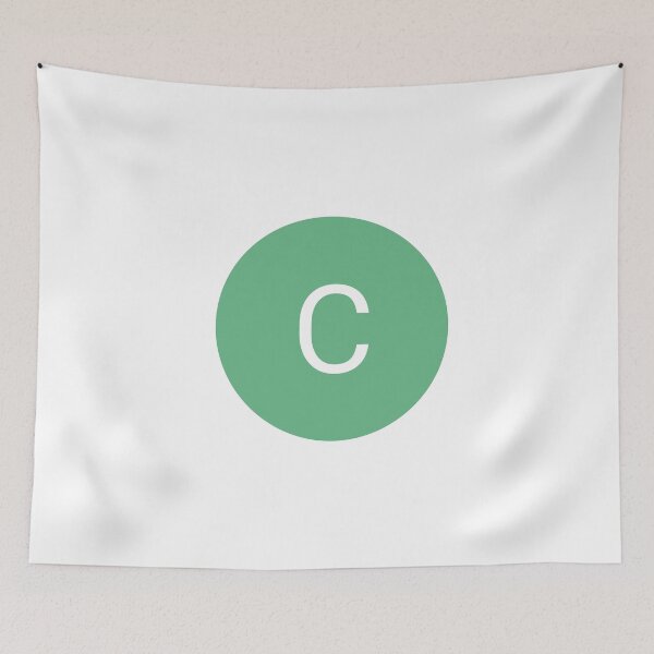 Item preview, Letter C Google Default Profile Picture Funny TikTok Trend designed and sold by ImTy.