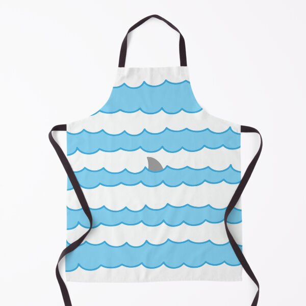 Item preview, Funny Shark Fin on Water Illustration designed and sold by judgeart.