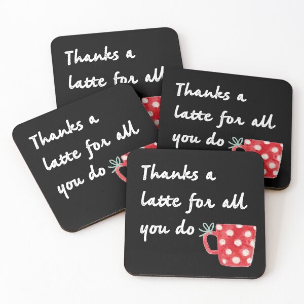 Item preview, Thanks a latte designed and sold by firegalaxy.