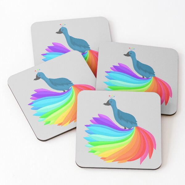 Item preview, Rainbow Peacock designed and sold by GillianCullen.