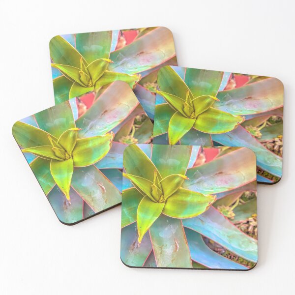 Item preview, closeup green succulent leaves texture background designed and sold by Mrvell.