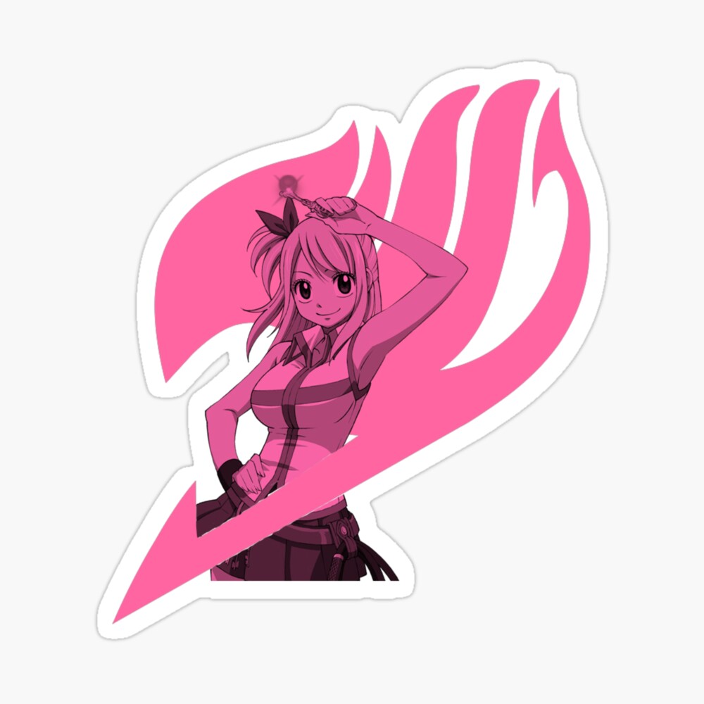 Fairy Tail Lucy Heartfilia Poster By Ajberosil Redbubble