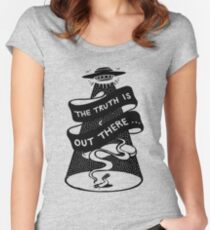 The Truth Is Out There Women's Fitted Scoop T-Shirt
