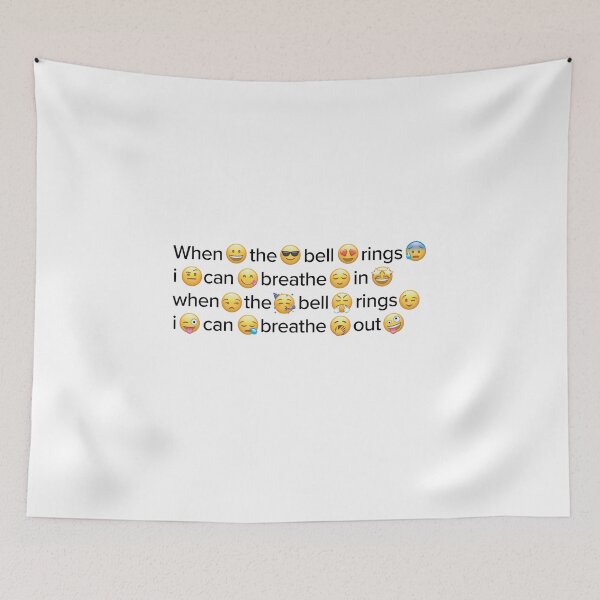 Item preview, Vegan Teacher When The Bell Rings Tik Tok Song With Emojis designed and sold by ImTy.