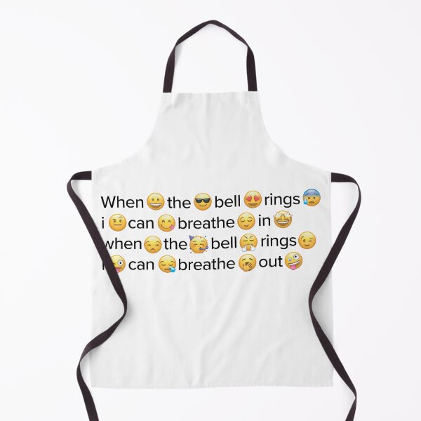 Item preview, Vegan Teacher When The Bell Rings Tik Tok Song With Emojis designed and sold by ImTy.