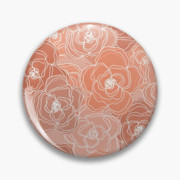 Item preview, Neutral Peach Floral designed and sold by ekwdesigns.
