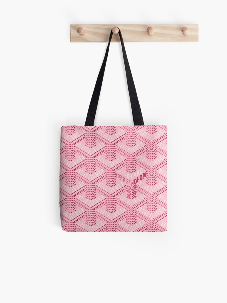 pink goyard tote bag