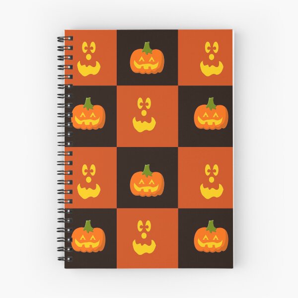 Item preview, Funny Hallowe'en Jack O Lantern Faces Pumpkin Pattern designed and sold by GiftsNPatterns.