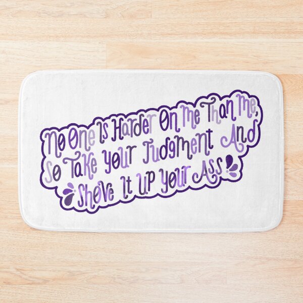 Item preview, No One's Harder on Me Than Me designed and sold by Sam Meng.