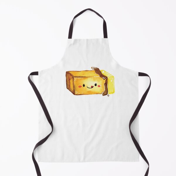 Kawaii Butter | Watercolor Kawaii Art Apron