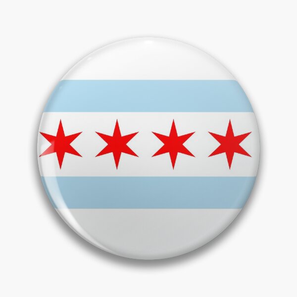 Item preview, Chicago Flag designed and sold by Sun Dog Montana.