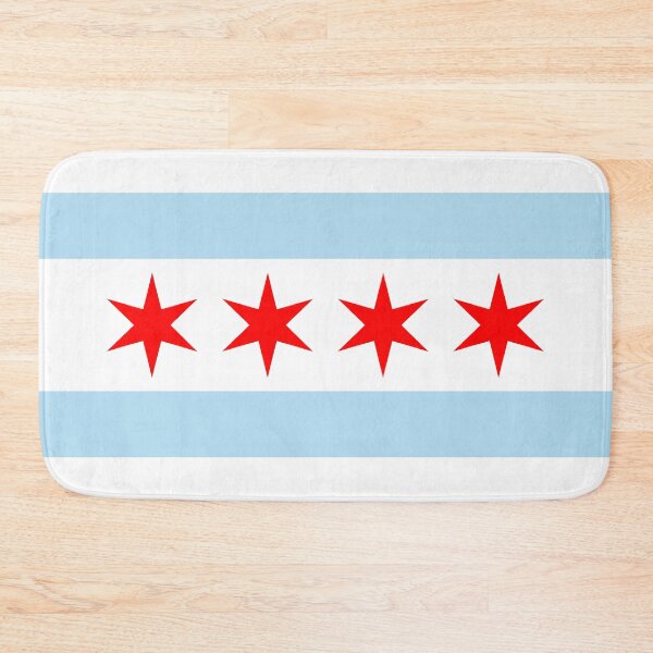 Item preview, Chicago Flag designed and sold by Sun Dog Montana.