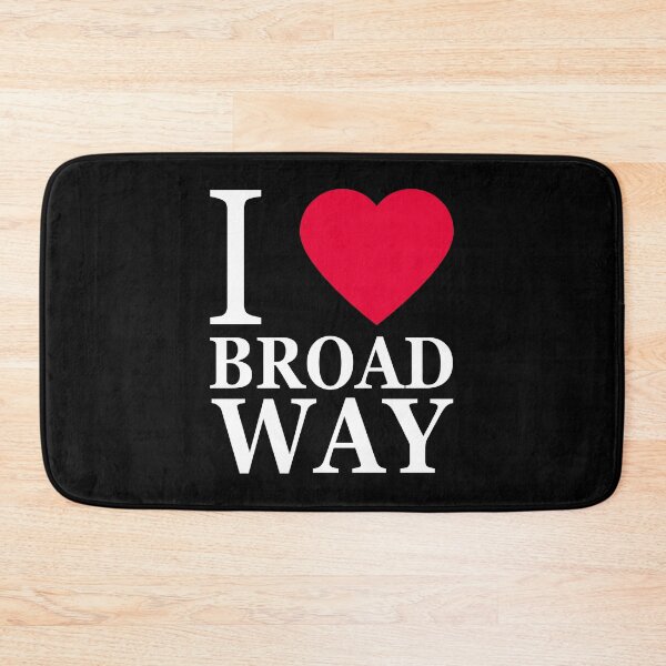 Item preview, I love Broadway (4) designed and sold by elisc.