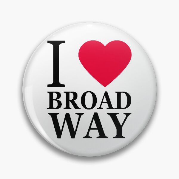 Item preview, I love Broadway (3) designed and sold by elisc.