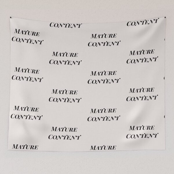 Item preview,  Mature Content designed and sold by MBMerchandise.