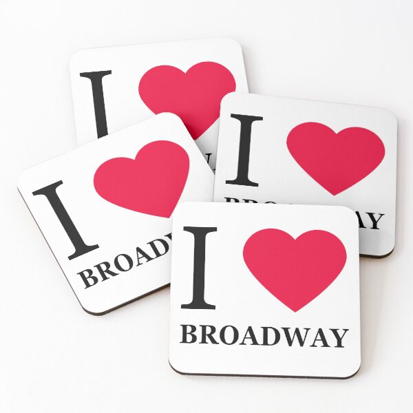 Item preview, I love Broadway (1) designed and sold by elisc.