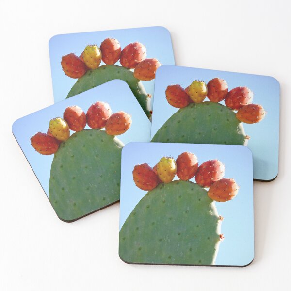 Item preview, Prickly Pear Cactus with Colorful Fruits designed and sold by KsbAesthetics.