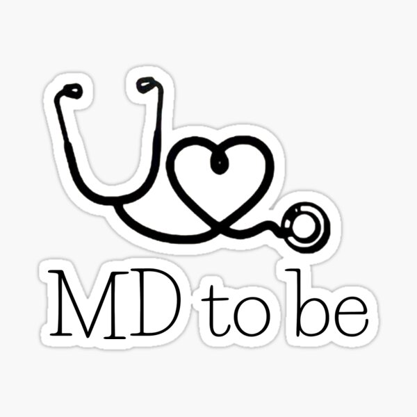 Item preview, MD to be: road to becoming a doctor!  designed and sold by imjenn.