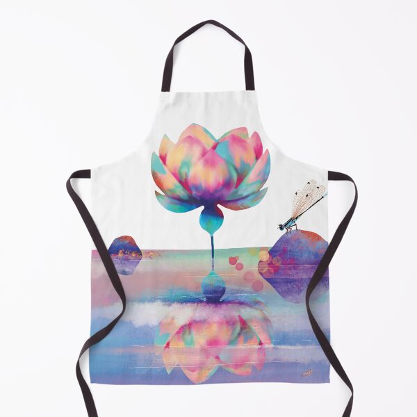 Item preview, Lilac Lotus Flower Watergarden designed and sold by Karin Taylor.