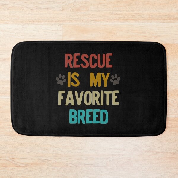 Artikelvorschau, Rescued Dog Rescue ist meine Lieblingsrasse 80 Retro Style Grafik entworfen und verkauft von NoveltyMerch.