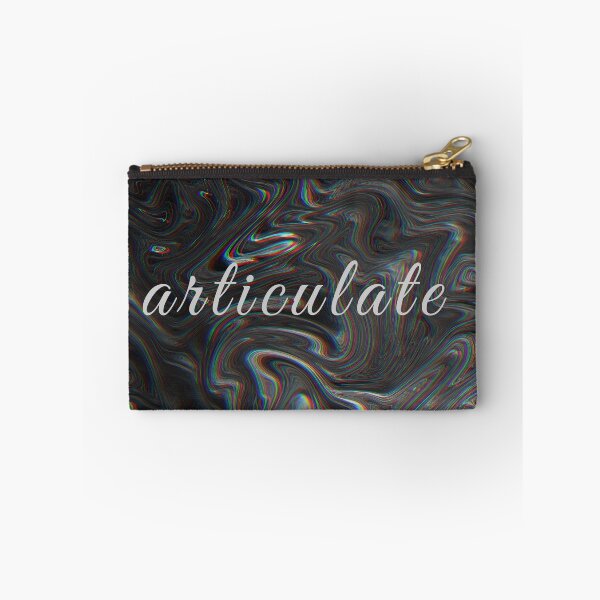 Item preview, Articulate glitch holographic black marble designed and sold by W&P Drae.