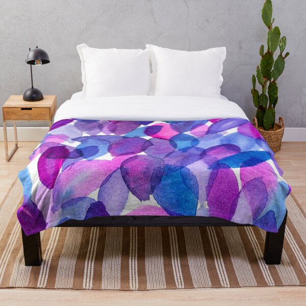 Item preview, Purple Petals (abstract watercolor) designed and sold by Alane Fideler.