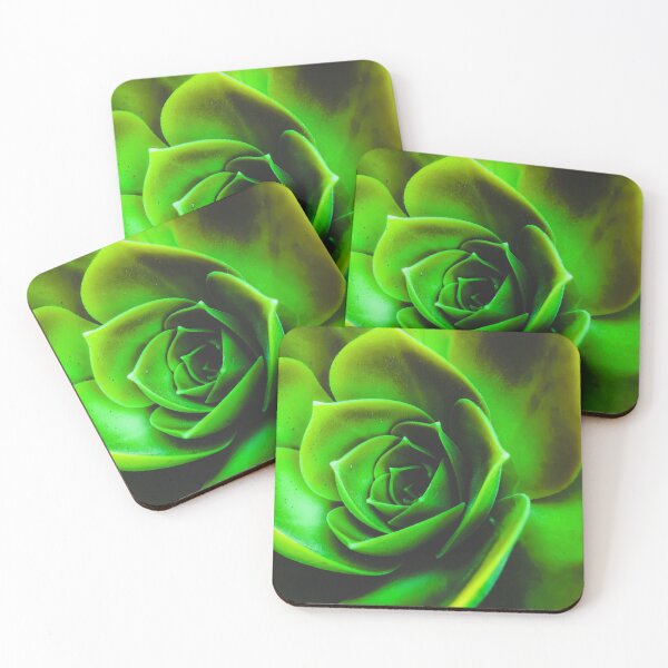 Item preview, closeup green succulent plant texture designed and sold by Mrvell.
