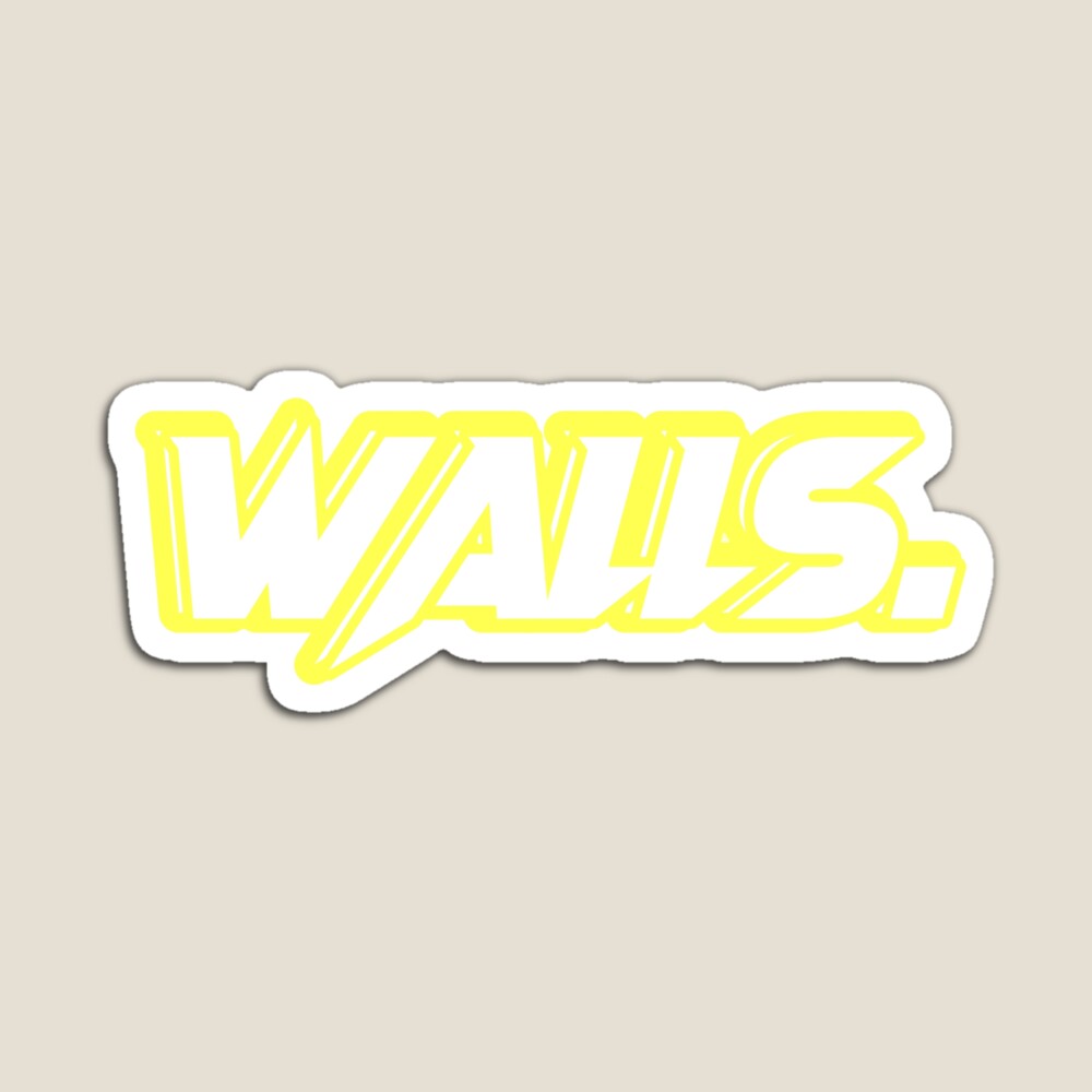 Copy of LOUIS TOMLINSON - WALLS (RED Magnet for Sale by CARLS :)