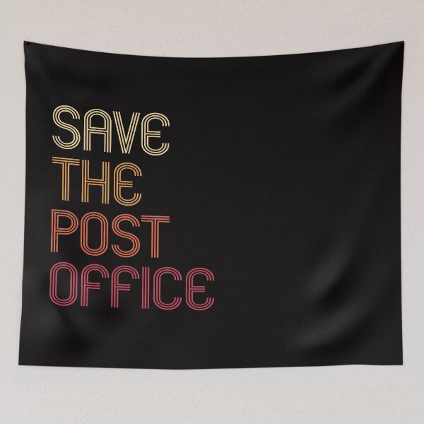Item preview, Retro Vintage Save The Post Office designed and sold by Kawaiindoodle.