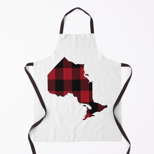 Item preview, Ontario in Red Plaid designed and sold by Sun Dog Montana.