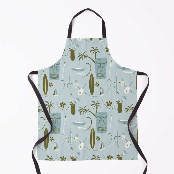 Item preview, Retro Hawaiian - Vintage Hawaiian - Blue - Tropical Pattern designed and sold by whyitsme.