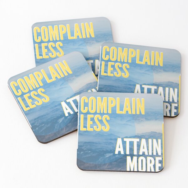 Item preview, Complain Less- Attain More! designed and sold by WinnerCircle.