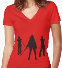Michonne Women's Fitted V-Neck T-Shirt