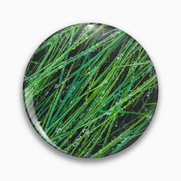 Item preview, green grass texture background with water drop designed and sold by Mrvell.