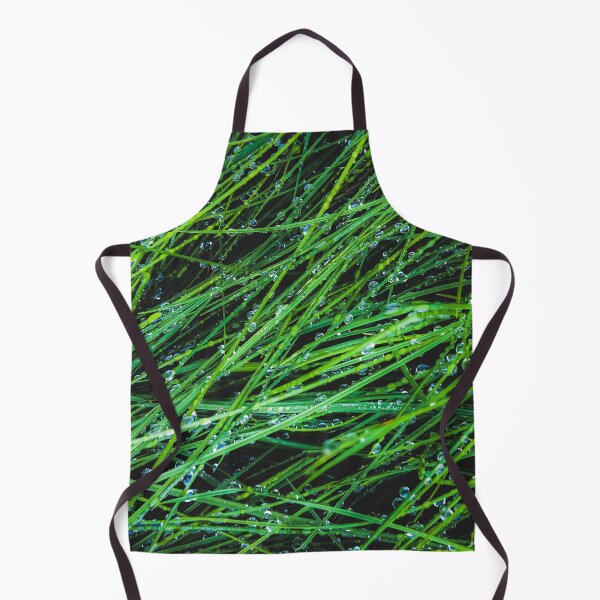 Item preview, closeup green grass texture background with raindrops designed and sold by Mrvell.