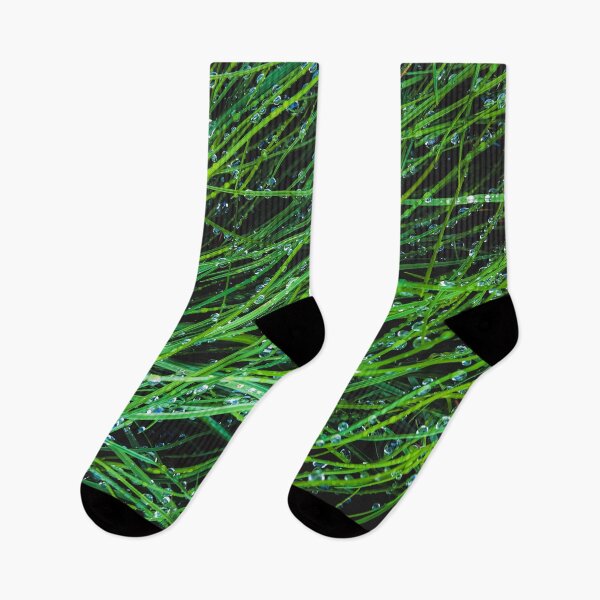 Item preview, closeup green grass texture background with raindrops designed and sold by Mrvell.