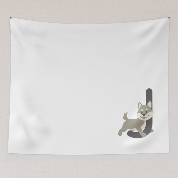 Item preview, Personalized Dog Monogram Initial J designed and sold by TheFamilyVan.