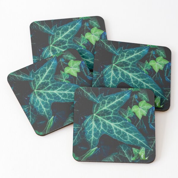 Item preview, closeup green ivy leaves background designed and sold by Mrvell.