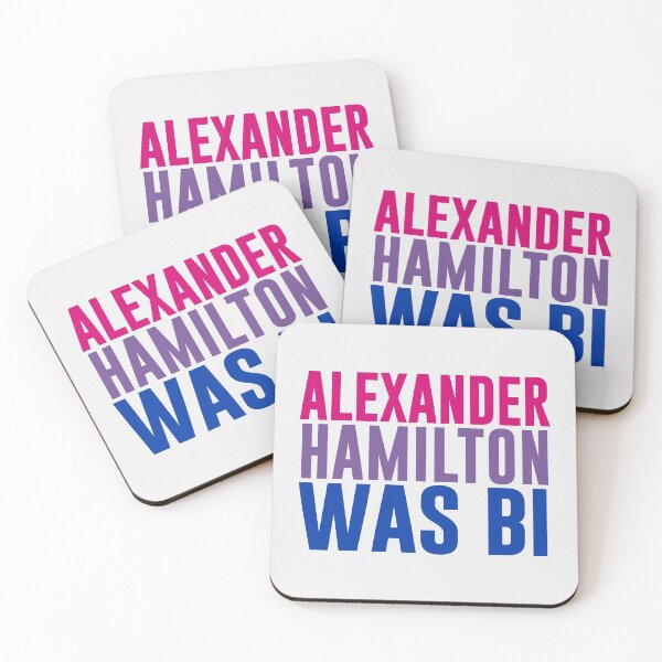 Item preview, Alexander Hamilton Was Bi #3 designed and sold by elisc.