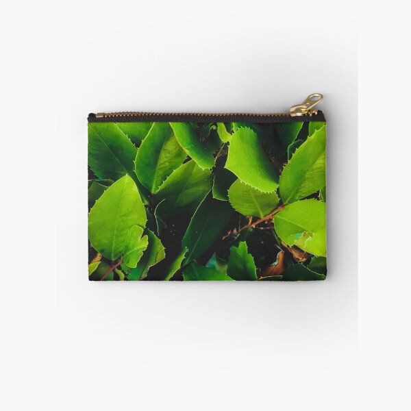 Item preview, closeup green leaves texture background designed and sold by Mrvell.