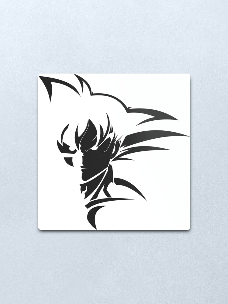 Lámina metálica «Goku en blanco y negro» de adarshajith | Redbubble Lámina metálica «Goku en blanco y negro» de adarshajith | Redbubble