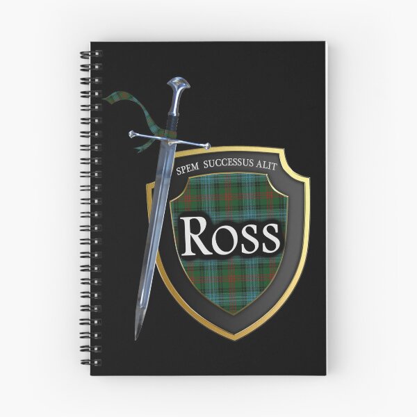 Item preview, Scottish Warrior Clan Ross Tartan Shield designed and sold by ScotsMountain.