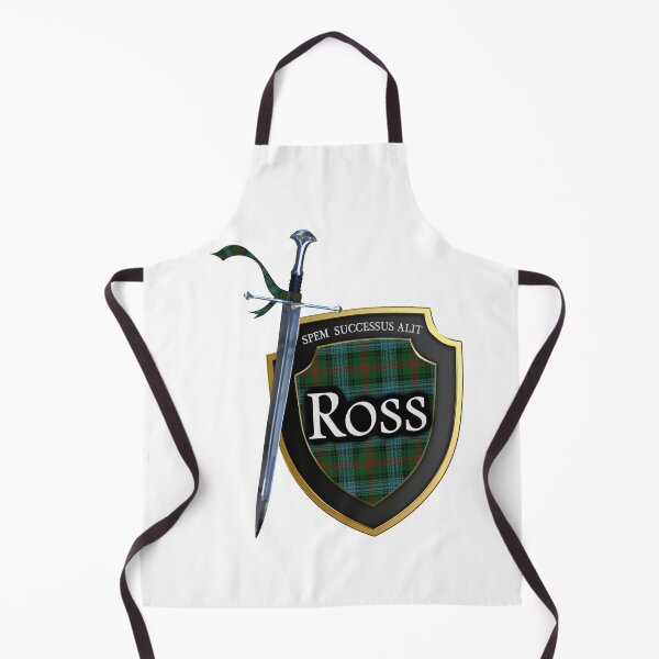 Item preview, Scottish Warrior Clan Ross Tartan Shield designed and sold by ScotsMountain.