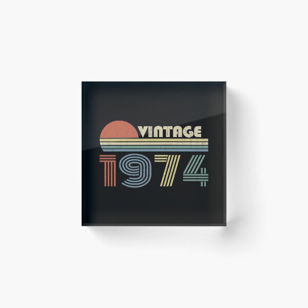 Item preview, Vintage 1974 46th Birthday Gift Born In 1974 46 Years Old VT170820 designed and sold by Takatv.