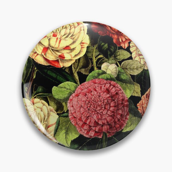 Item preview, Shabby Chic Antique Roses & Camellias Decorative Pattern designed and sold by Gabriela Simon.