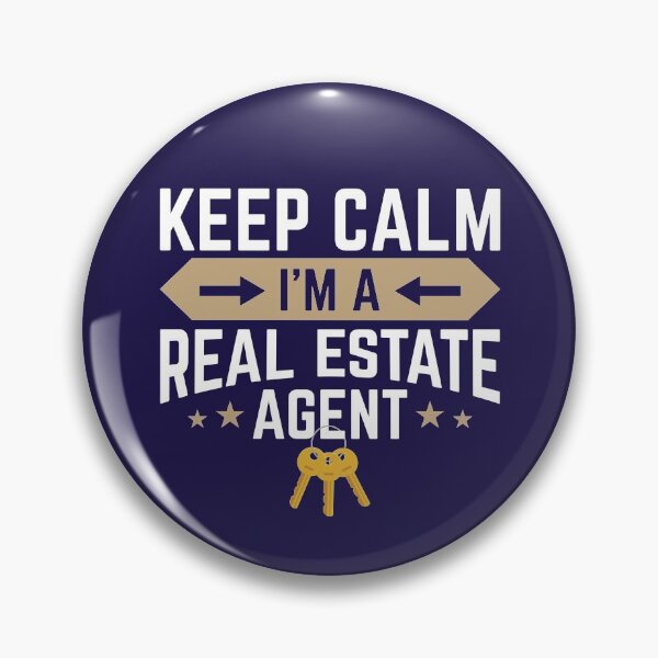 Item preview, Keep Calm I'm A Real Estate Agent designed and sold by jaygo.