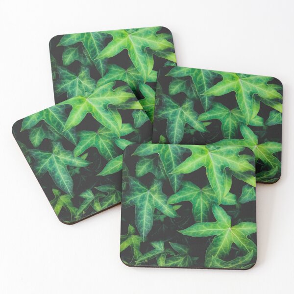Item preview, green ivy leaves garden background designed and sold by Mrvell.