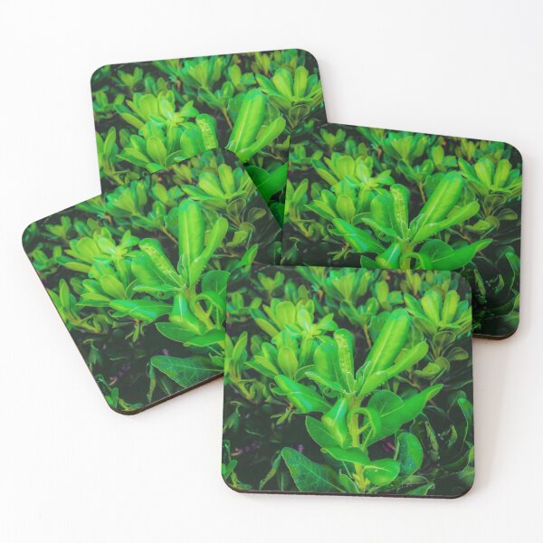 Item preview, green leaves plant texture background designed and sold by Mrvell.